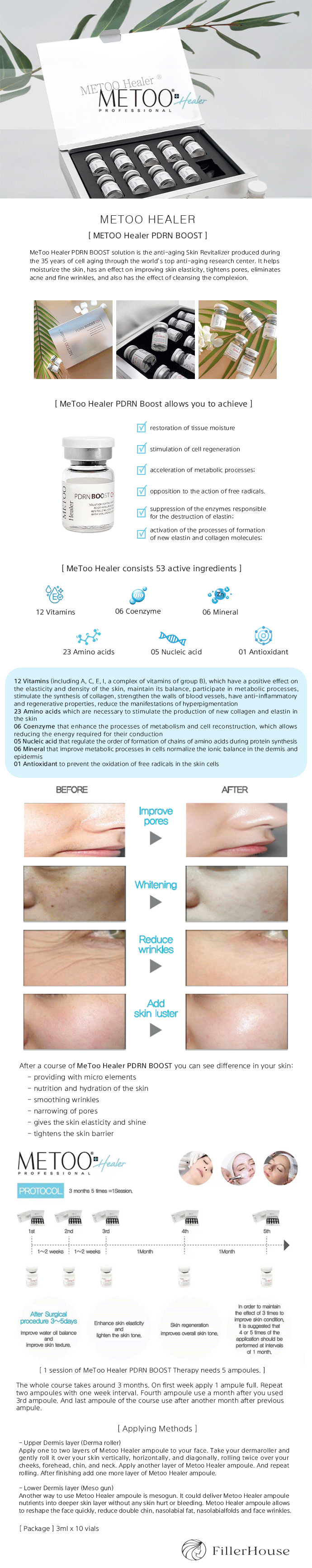 Metoo Healer PDRN + Peptides